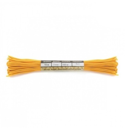 Para lano M-Tac Paracord Minicord 15 m - zlaté