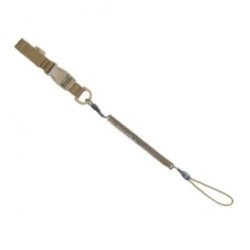 Bezpečnostná šnúra k pištoli M-Tac Gun Sling Lite - coyote