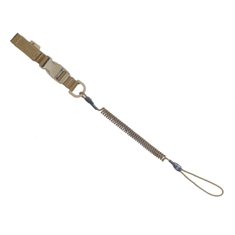 Bezpečnostná šnúra k pištoli M-Tac Gun Sling Lite - coyote
