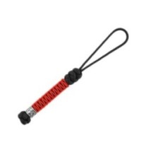 Šnúrka na nôž M-Tac Lanyard Scandinavian - červená-čierna