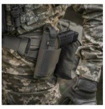 Puzdro na zbraň M-Tac Universal Tactical Holster Elite ľavé - ranger green