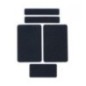 Súprava 5 Velcro panelov M-Tac - navy Súprava 5 Velcro panelov M-Tac - navy