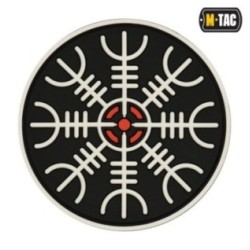Nášivka M-Tac Egeshelm - čierna-biela