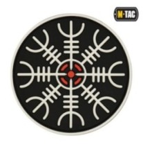 Nášivka M-Tac Egeshelm - čierna-biela