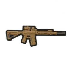 Nášivka so zbraňou M-Tac AR-15 3D - coyote