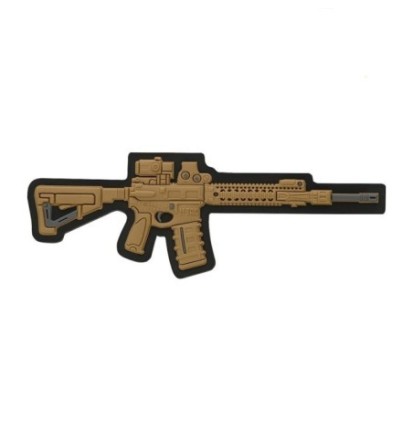 Nášivka so zbraňou M-Tac AR-15 3D - coyote