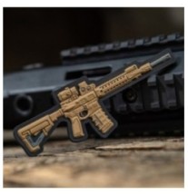 Nášivka so zbraňou M-Tac AR-15 3D - coyote