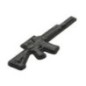Nášivka so zbraňou M-Tac AR-15 3D - sivá Nášivka so zbraňou M-Tac AR-15 3D - sivá