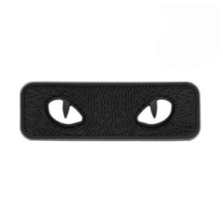 Nášivka M-Tac Cat Eyes 3D - čierna