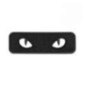 Nášivka M-Tac Cat Eyes 3D - čierna Nášivka M-Tac Cat Eyes 3D - čierna