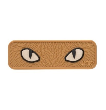 Nášivka M-Tac Cat Eyes 3D - coyote