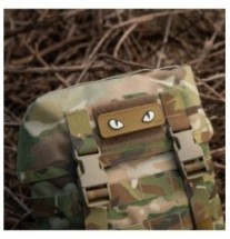 Nášivka M-Tac Cat Eyes 3D - coyote