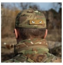 Nášivka M-Tac Cat Eyes 3D - coyote
