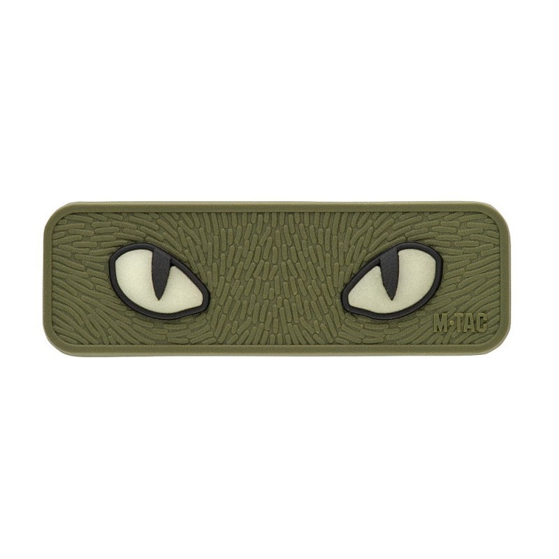 Nášivka M-Tac Cat Eyes 3D - olivová