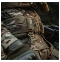 Popruh s karabínou M-Tac Attachment Carab - multicam