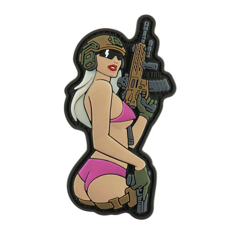 Nášivka M-Tac Tactical Girl Tatoo 3 - farebná Nášivka M-Tac Tactical Girl Tatoo 3 - farebná