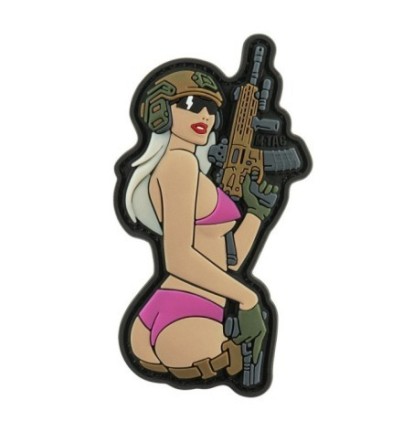 Nášivka M-Tac Tactical Girl Tatoo 3 - farebná