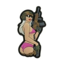 Nášivka M-Tac Tactical Girl Tatoo 3 - farebná