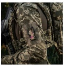 Nášivka M-Tac Tactical Girl Tatoo 3 - farebná