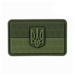 Nášivka M-Tac UA Flag Relief - olivová