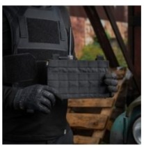 Panel k taktickej veste M-Tac Front Panel Cuirass QRS - čierne