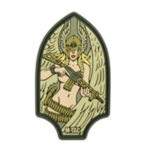 Nášivka M-Tac Spades Valkyrie 3D - olivová