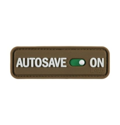 Nášivka M-Tac Autosave - coyote
