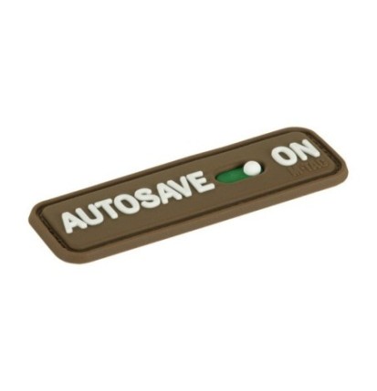 Nášivka M-Tac Autosave - coyote