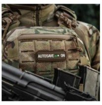 Nášivka M-Tac Autosave - coyote