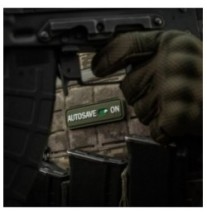 Nášivka M-Tac Autosave - olivová