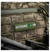 Nášivka M-Tac Autosave - olivová