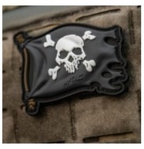 Nášivka M-Tac Jolly Roger - čierna-farebná