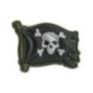 Nášivka M-Tac Jolly Roger - čierna-olivová Nášivka M-Tac Jolly Roger - čierna-olivová