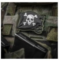 Nášivka M-Tac Jolly Roger - čierna-olivová