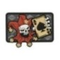 Nášivka M-Tac Joker Skull 3D - farebná Nášivka M-Tac Joker Skull 3D - farebná