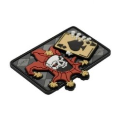 Nášivka M-Tac Joker Skull 3D - farebná