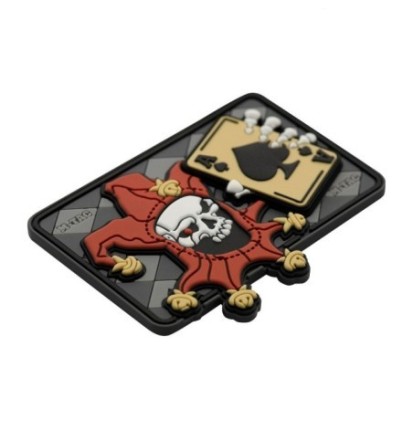 Nášivka M-Tac Joker Skull 3D - farebná