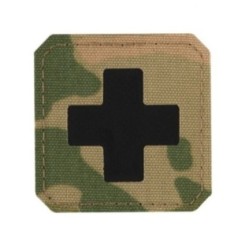 Nášivka M-Tac Medic Cross Laser Cut - multicam-čierna