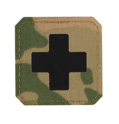Nášivka M-Tac Medic Cross Laser Cut - multicam-čierna