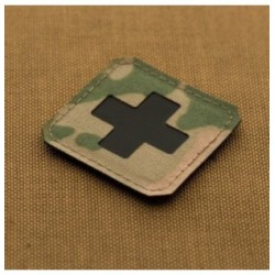 Nášivka M-Tac Medic Cross Laser Cut - multicam-čierna