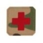 Nášivka M-Tac Medic Cross Laser Cut - multicam-červená Nášivka M-Tac Medic Cross Laser Cut - multicam-červená