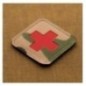 Nášivka M-Tac Medic Cross Laser Cut - multicam-červená Nášivka M-Tac Medic Cross Laser Cut - multicam-červená