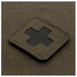 Nášivka M-Tac Medic Cross Laser Cut - olivová-čierna
