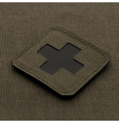 Nášivka M-Tac Medic Cross Laser Cut - olivová-čierna