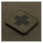 Nášivka M-Tac Medic Cross Laser Cut - olivová-čierna Nášivka M-Tac Medic Cross Laser Cut - olivová-čierna