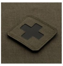 Nášivka M-Tac Medic Cross Laser Cut - olivová-čierna