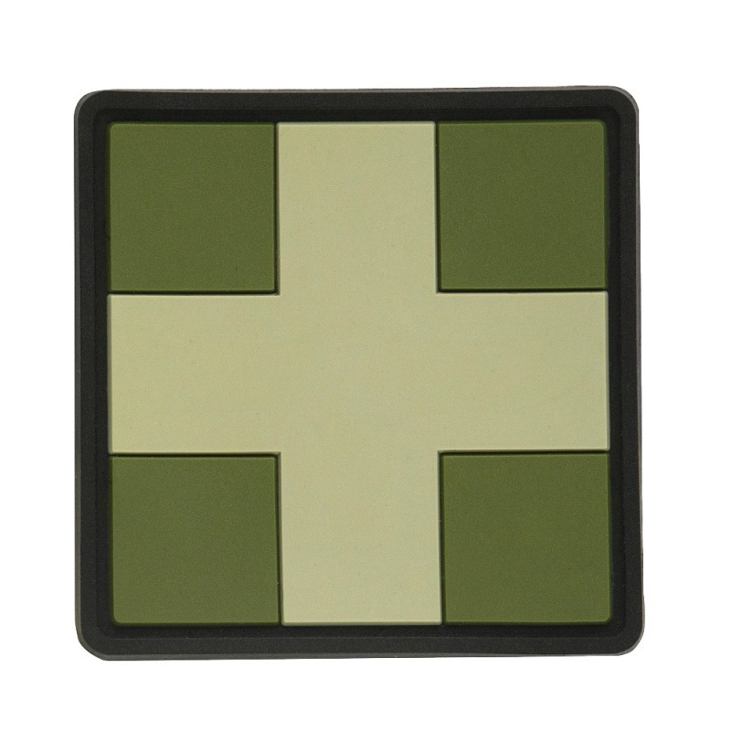 Nášivka M-Tac Medic Cross Square - olivová-desert Nášivka M-Tac Medic Cross Square - olivová-desert
