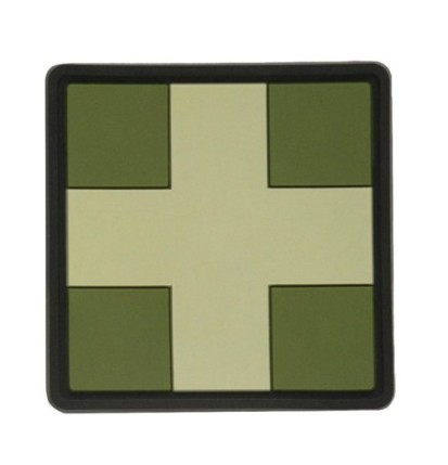 Nášivka M-Tac Medic Cross Square - olivová-desert
