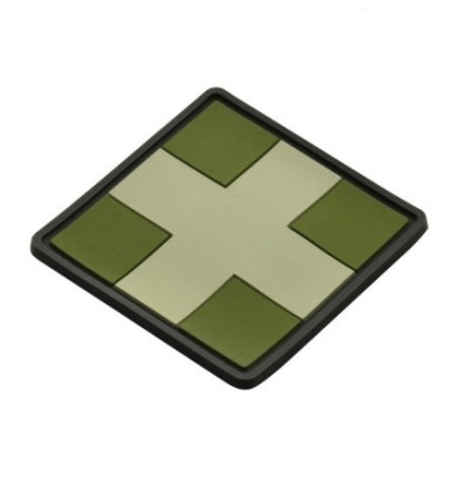 Nášivka M-Tac Medic Cross Square - olivová-desert