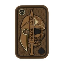 Nášivka M-Tac Molon Labe Ace 3D - coyote